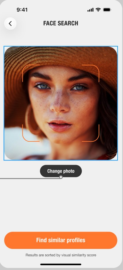 Face Search — загрузка фото для ИИ